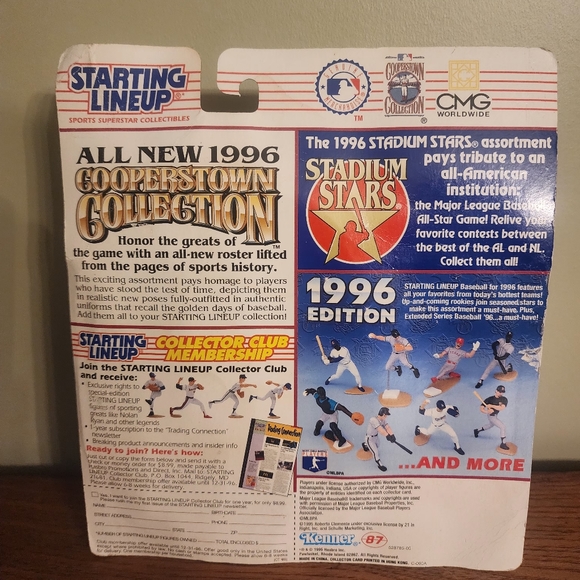 1996 Starting Lineup Harmon Killebrew Cooperstown Richmond VA Convention Figure - Picture 3 of 4